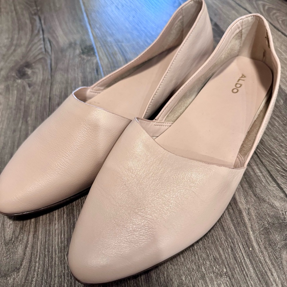 Aldo Women's Soft Pink Loafers